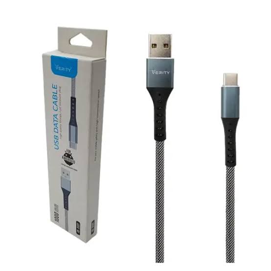 کابل شارژ ورتي ايفون usb data cable